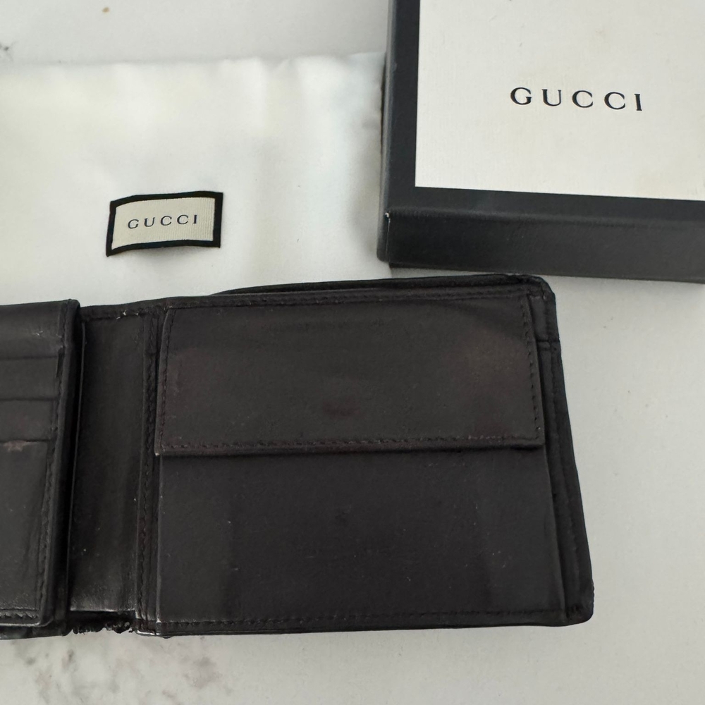 Gucci Men's Brown Leather Wallet - Picture 5 of 9